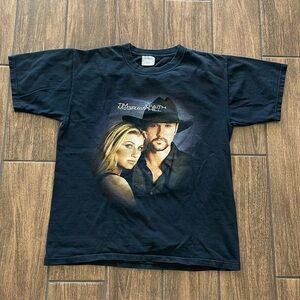 Vintage Tim McGraw & Faith Hill Soul 2 Soul Tour T-Shirt